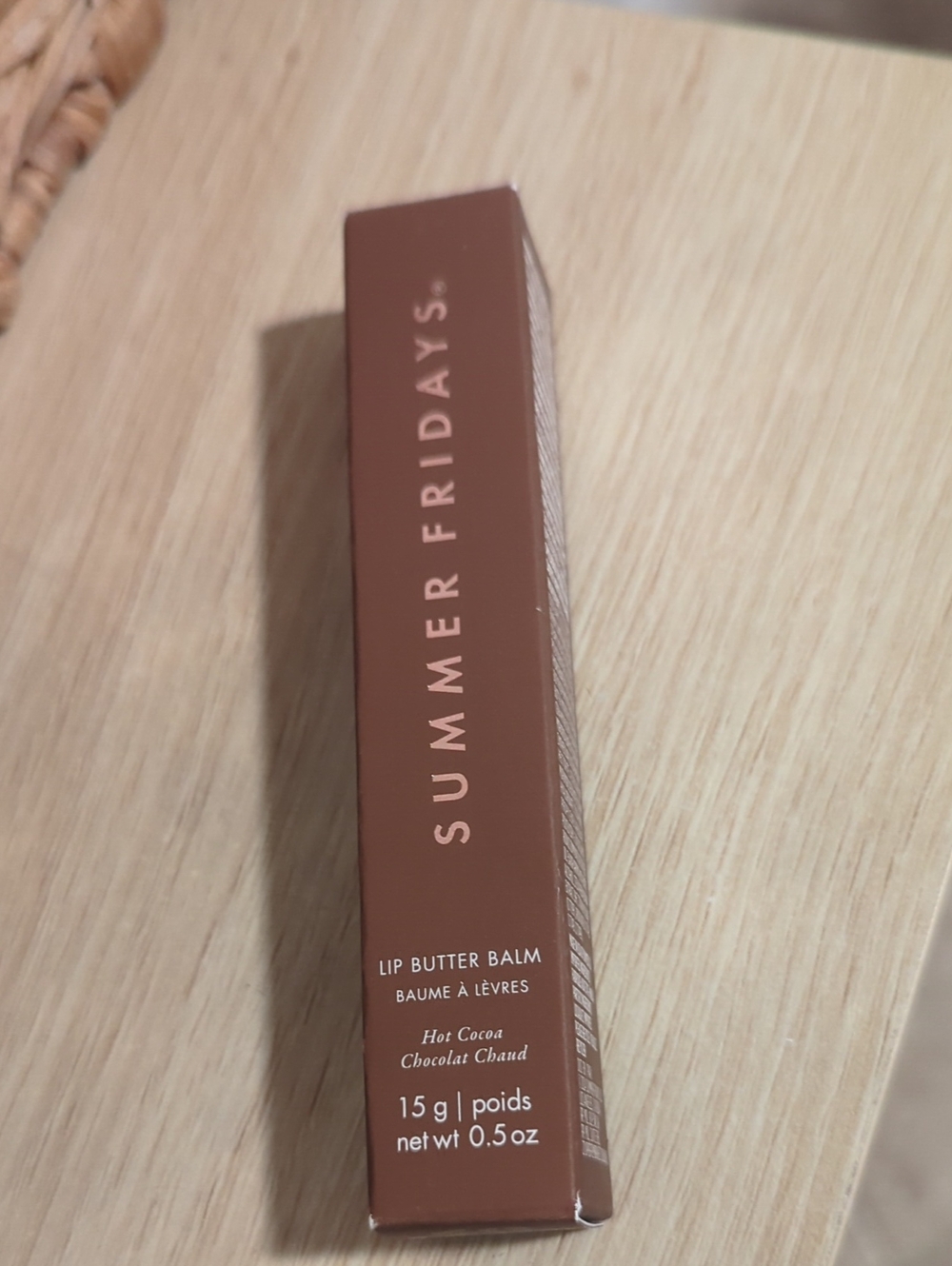 Summer Fridays Lip Butter Balm — Hot Cocoa Brown